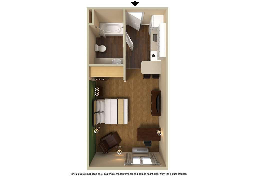 Extended Stay America Suites - Hanover - Parsippany Whippany Habitación foto